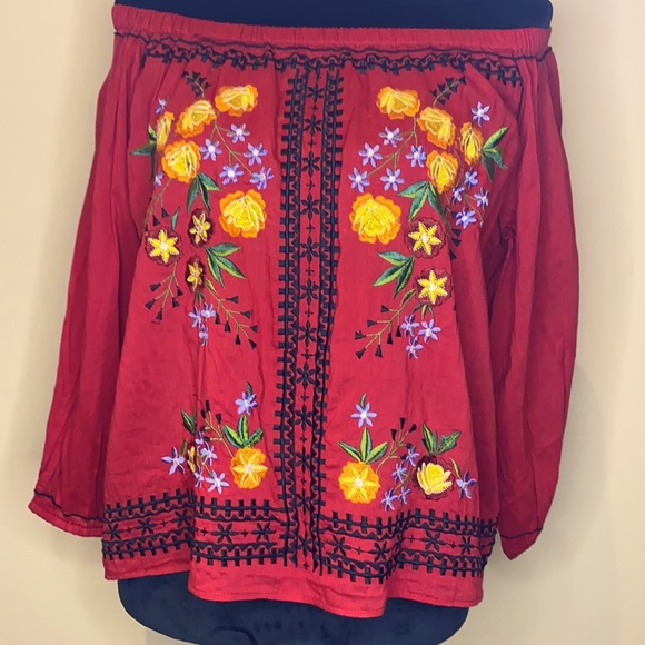 Chelsea & Violet Bohemian In Red-P-1 - Picture 5 of 9